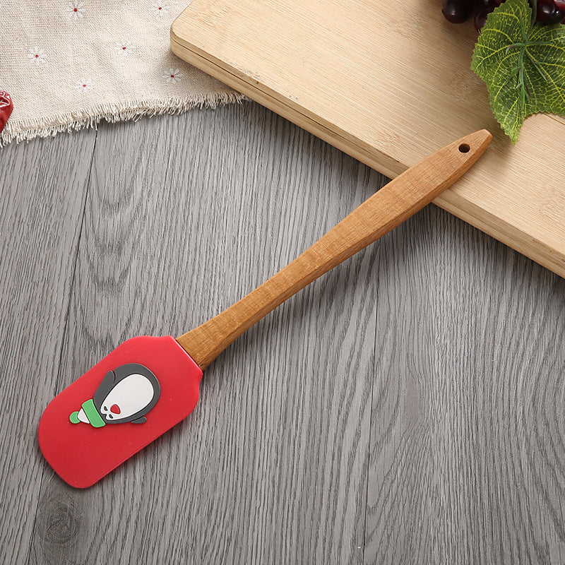 Wholesale Butter Spatula Christmas Series Kitchen Silicone Spatula